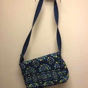 Vera Bradley Indigo POP Messenger Bag